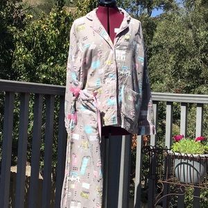 PJ Salvage - 2 pc Flannel pajama set - Size Medium
